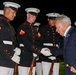 Marine Barracks Washington Hosts Col. Barnum at Evening Parade