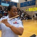 Band of the Golden West performs for students