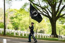 Full Military Funeral Honors with Escort are Conducted for U.S. Army Air Forces Sgt. James Murray in Section 71