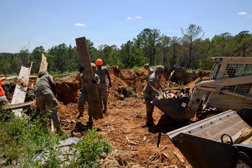 878th Engineer Battalion conducts their annual training
