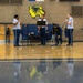 Band of the Golden West performs for students
