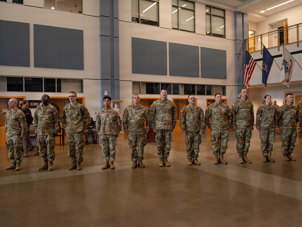 Rhode Island Awards Maine Soldiers