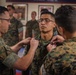 6th Marine Corps District Cpl. Yovanik Calderon Promotion