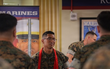 6th Marine Corps District Cpl. Yovanik Calderon Promotion