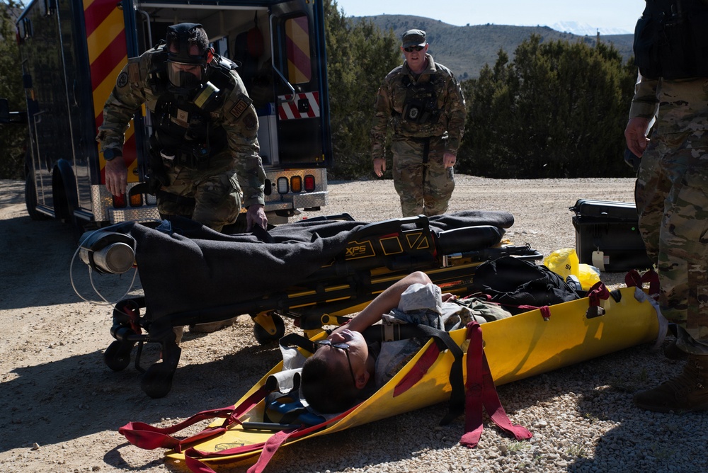 85th Civil Support Team Supports Simulated Trainwreck Response at Camp Williams