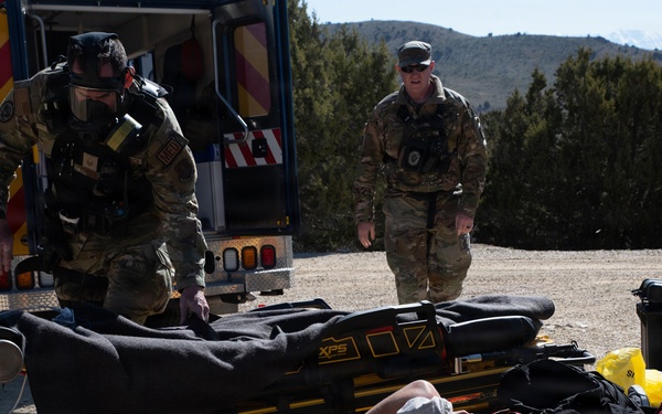85th Civil Support Team Supports Simulated Trainwreck Response at Camp Williams