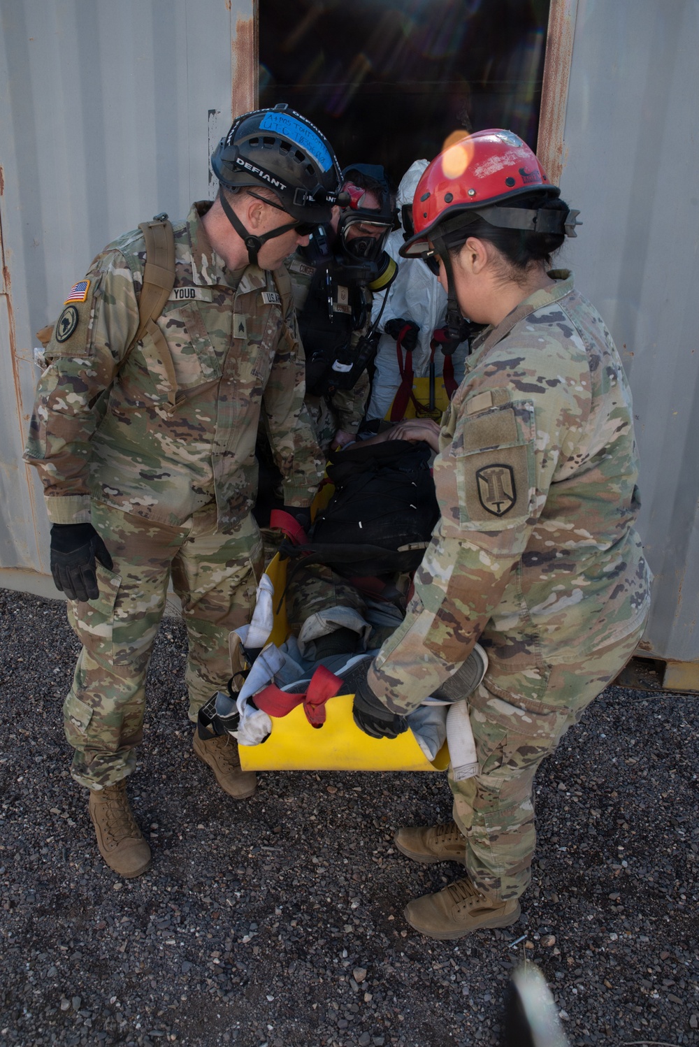 85th Civil Support Team Supports Simulated Trainwreck Response at Camp Williams