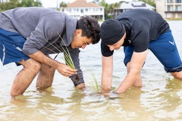NAS Pensacola Volunteers Restore White Island Shoreline