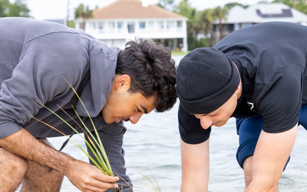 NAS Pensacola Volunteers Restore White Island Shoreline