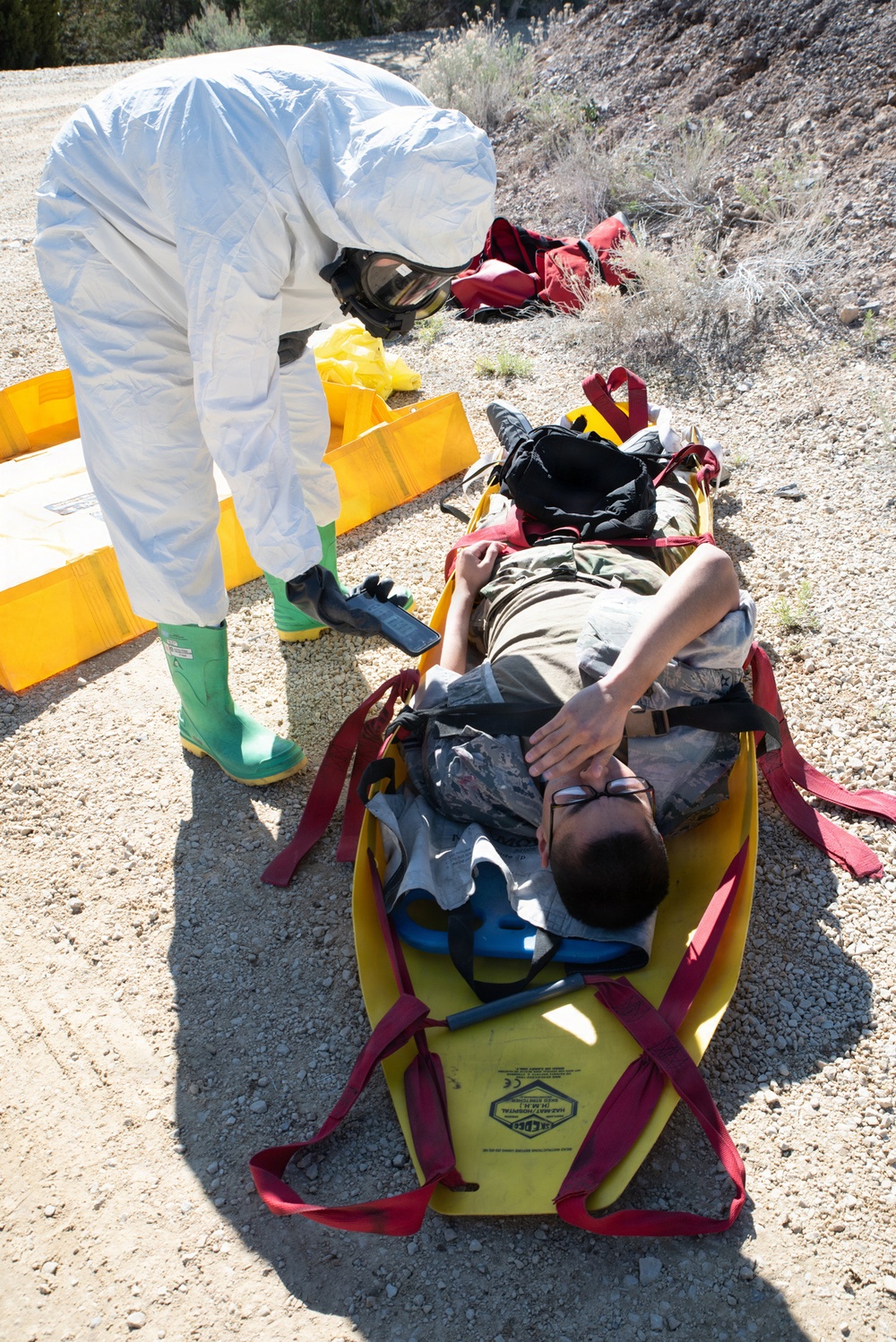 85th Civil Support Team Supports Simulated Trainwreck Response at Camp Williams
