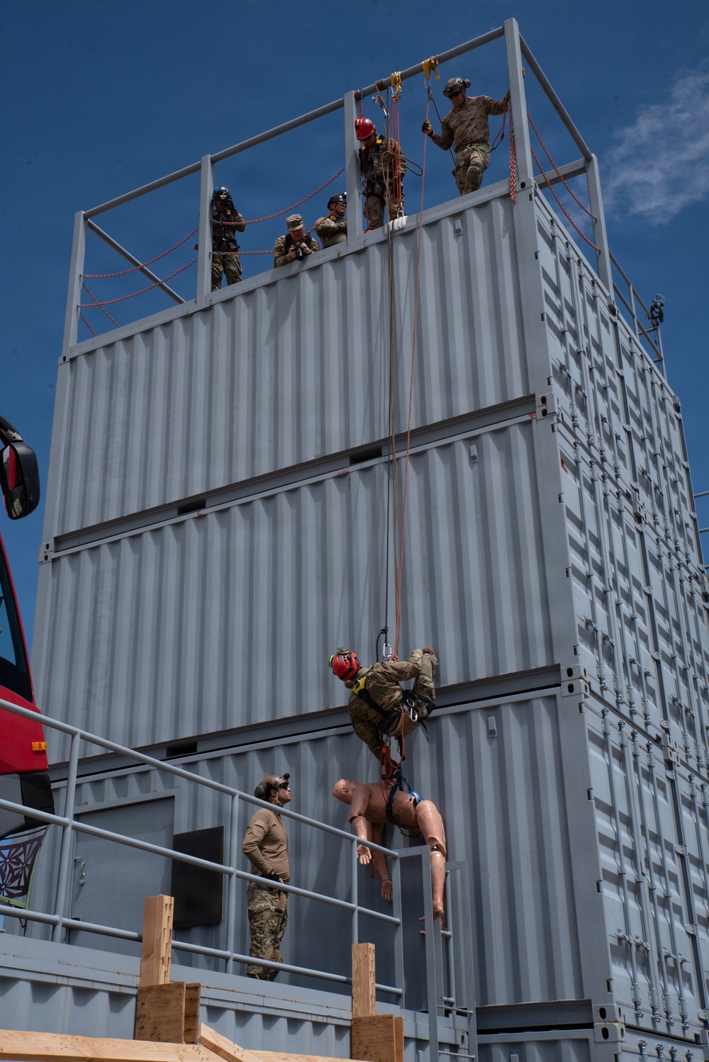 85th Civil Support Team Supports Simulated Trainwreck Response at Camp Williams