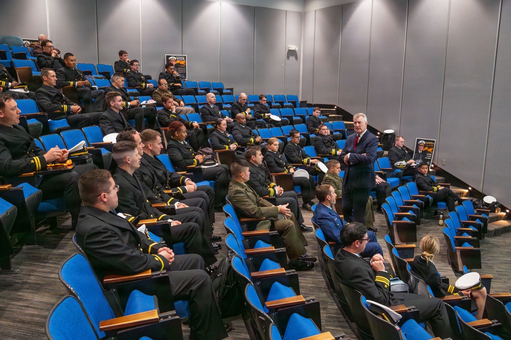 NPS Meyers Scholar Event Honors Adm. Wayne E. Meyer’s Legacy