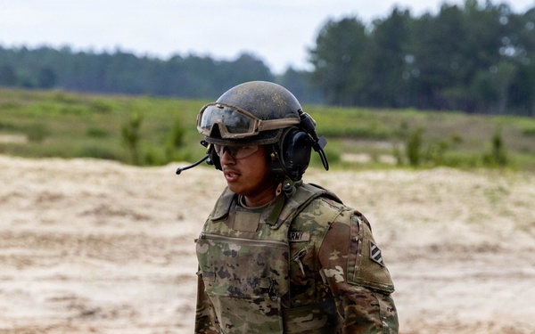 Dogface Soldiers conduct M2 Bradley stress shoot