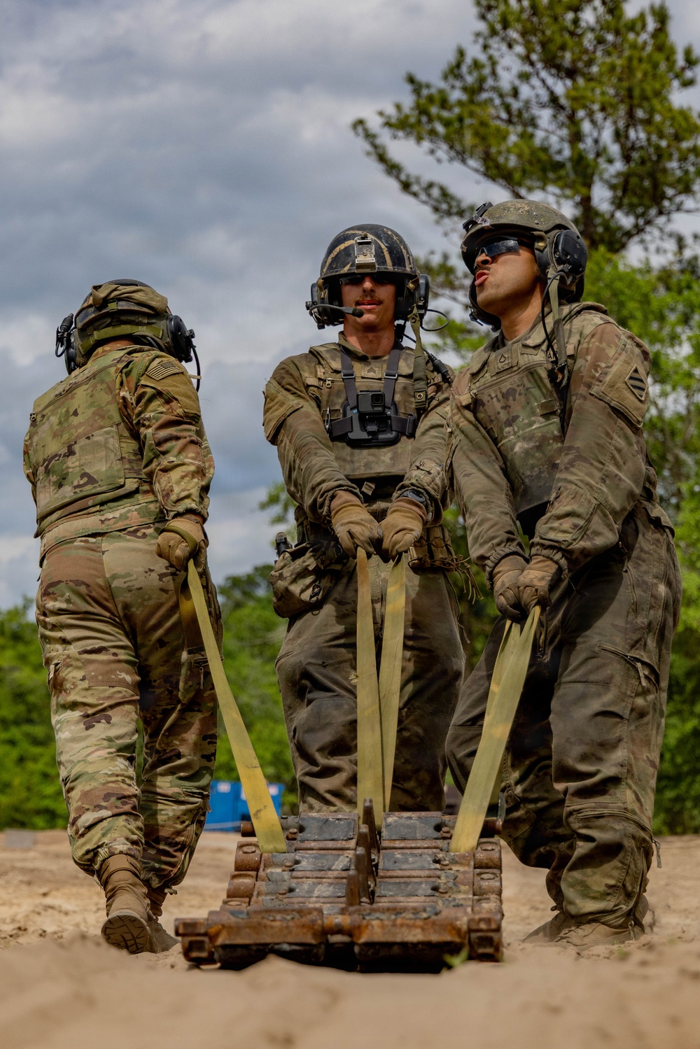 Dogface Soldiers conduct M2 Bradley stress shoot