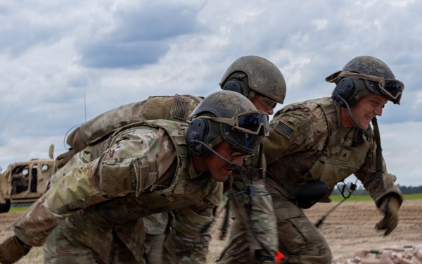 Dogface Soldiers conduct M2 Bradley stress shoot