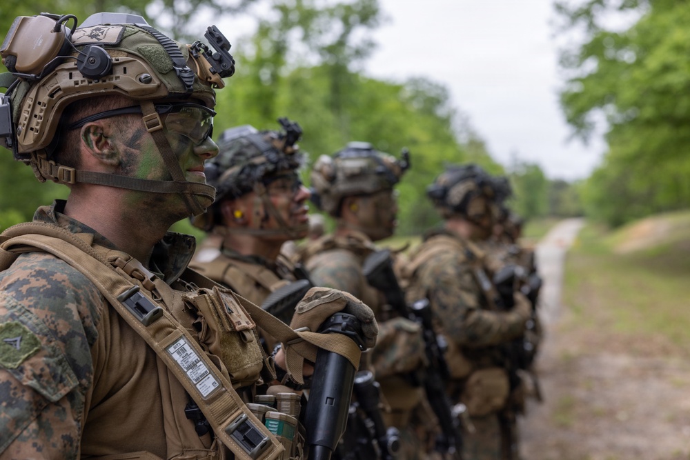 2026 Marine Corps Annual Rifle Squad Competition Day Ambush