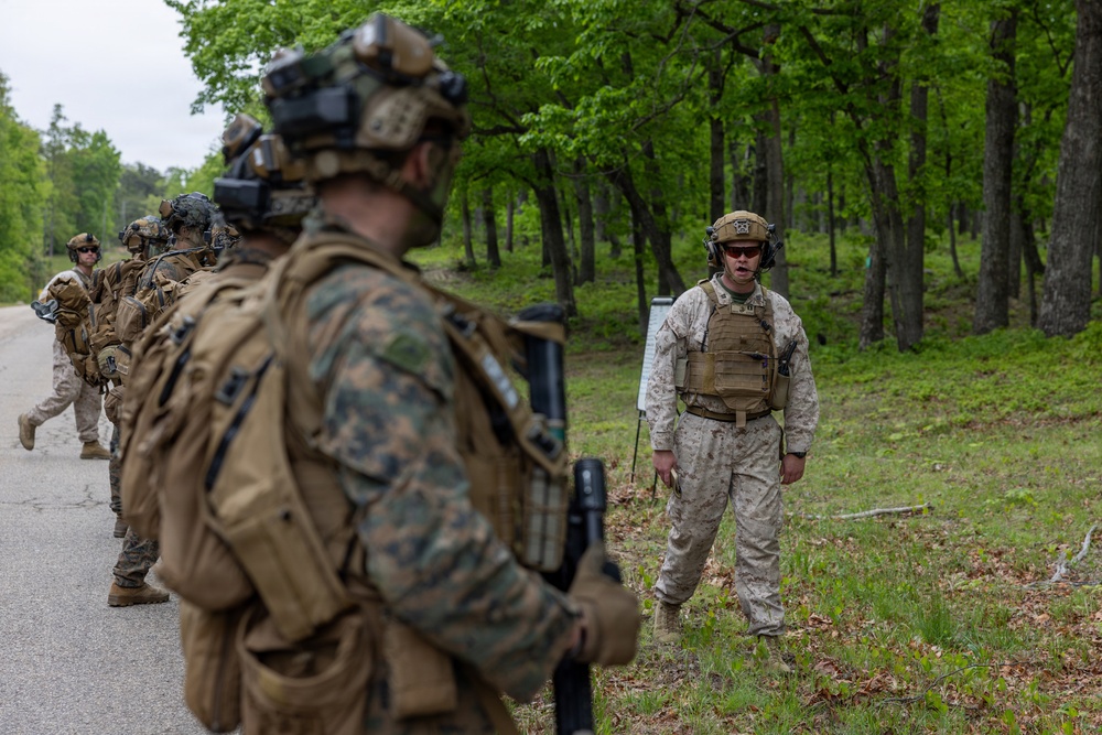 2026 Marine Corps Annual Rifle Squad Competition Day Ambush