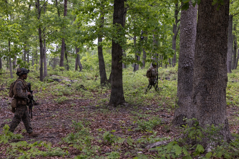 2026 Marine Corps Annual Rifle Squad Competition Day Ambush