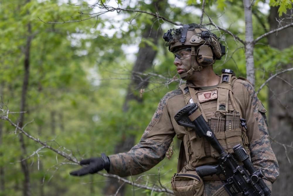2026 Marine Corps Annual Rifle Squad Competition Day Ambush