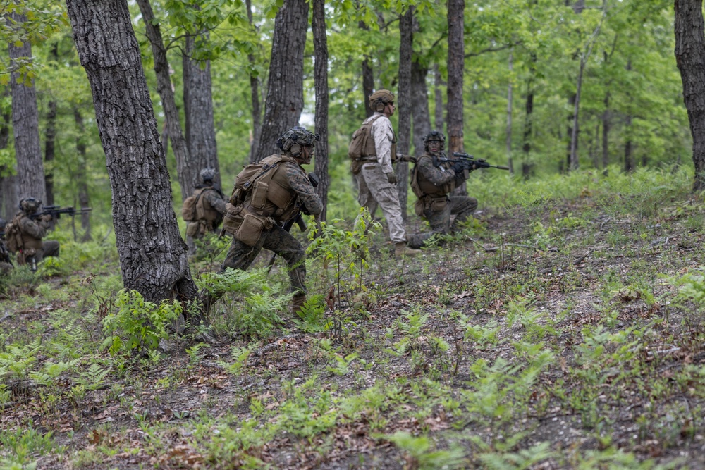2026 Marine Corps Annual Rifle Squad Competition Day Ambush
