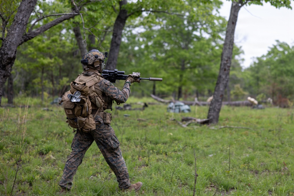 2026 Marine Corps Annual Rifle Squad Competition Day Ambush