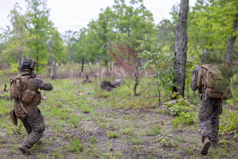 2026 Marine Corps Annual Rifle Squad Competition Day Ambush