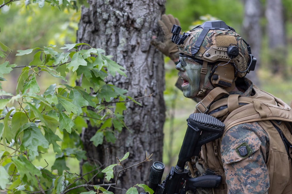 2026 Marine Corps Annual Rifle Squad Competition Day Ambush