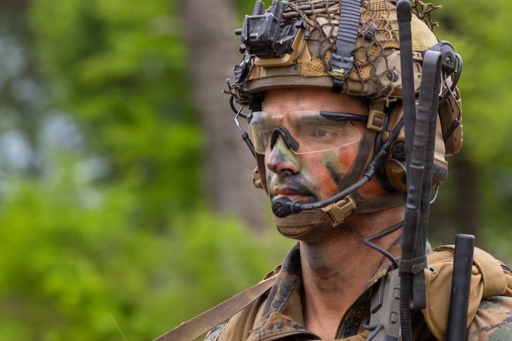 2026 Marine Corps Annual Rifle Squad Competition Day Ambush
