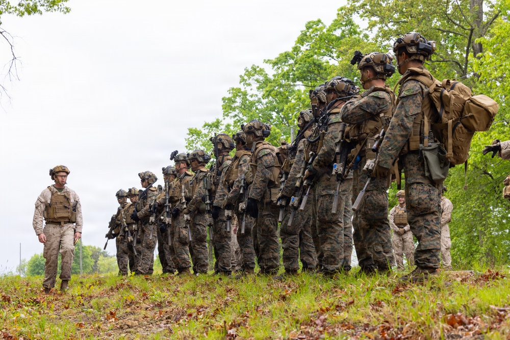 2026 Marine Corps Annual Rifle Squad Competition Day Ambush