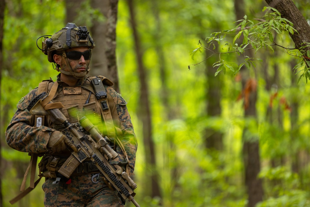 2026 Marine Corps Annual Rifle Squad Competition Day Ambush