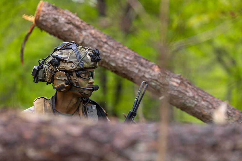 2026 Marine Corps Annual Rifle Squad Competition Day Ambush