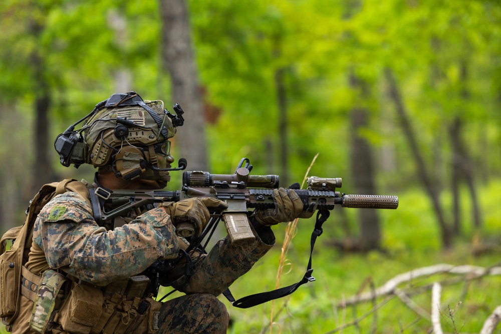 2026 Marine Corps Annual Rifle Squad Competition Day Ambush