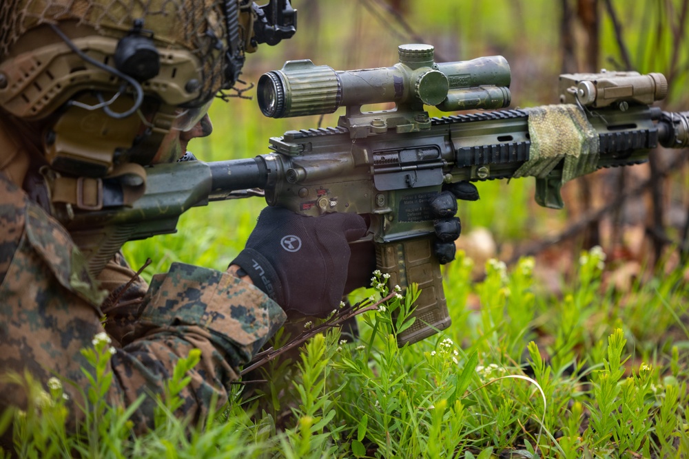 2026 Marine Corps Annual Rifle Squad Competition Day Ambush