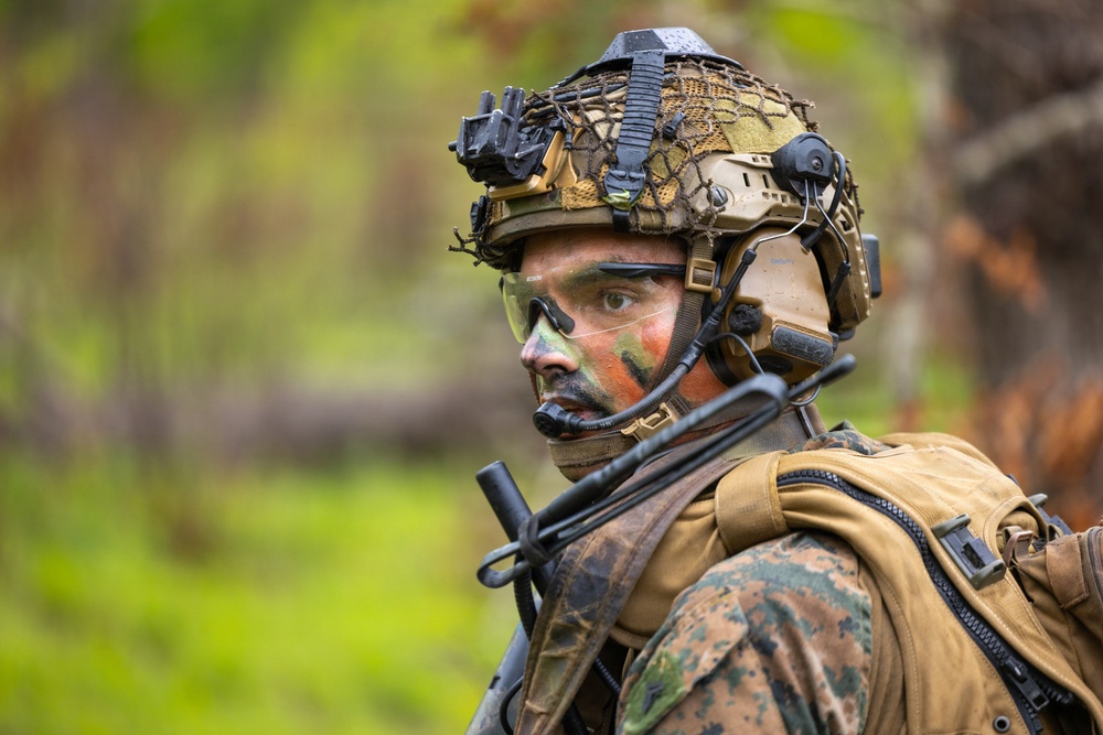 2026 Marine Corps Annual Rifle Squad Competition Day Ambush