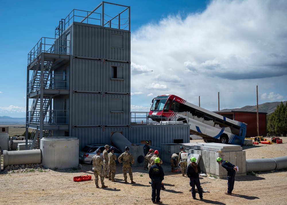 Exercise Wolverine: Utah National Guard Joint Army and Air Force Domestic Response Demonstration of Rescue, Decontamination, Radar, and Explosive Ordnance Capabilities