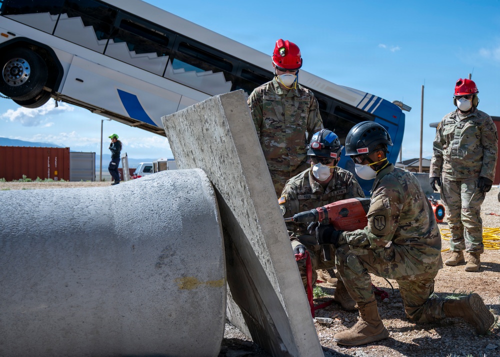 Exercise Wolverine: Utah National Guard Joint Army and Air Force Domestic Response Demonstration of Rescue, Decontamination, Radar, and Explosive Ordnance Capabilities