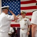 Navy Reserve Recruiting Command Conducts a Change of Command Ceremony