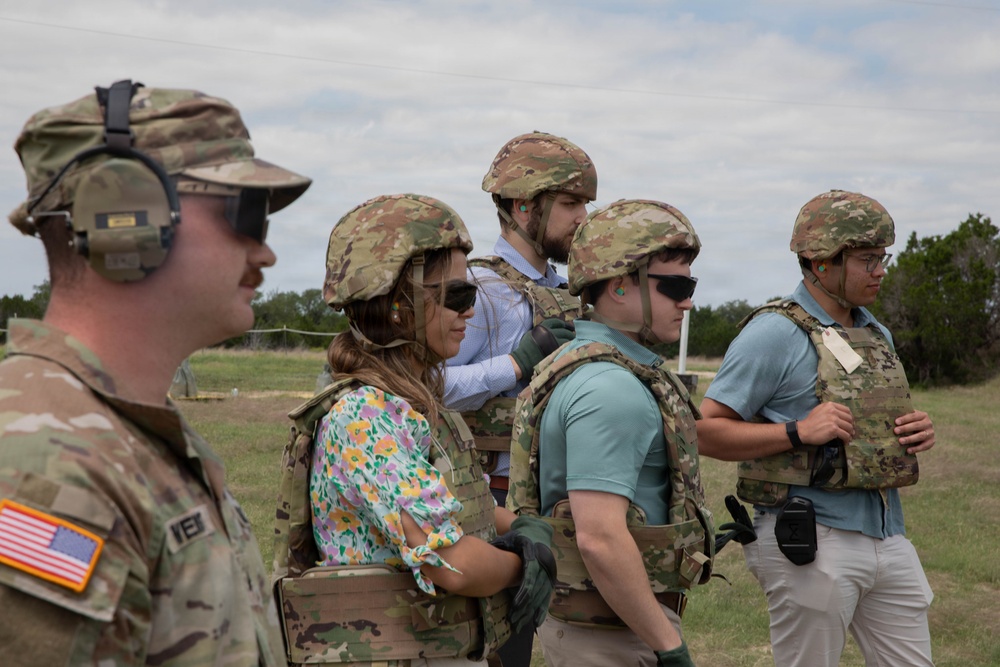 III Armored Corps Hosts Congressional Staff Visit on Fort Hood, TX