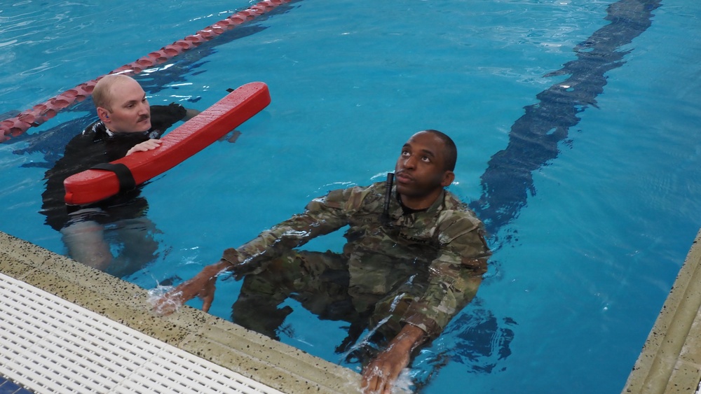 Evans Soldiers compete for Best Medic, Best Squad titles