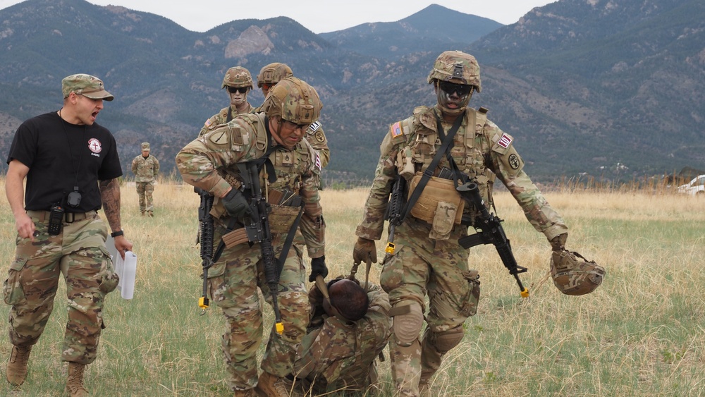 Evans Soldiers compete for Best Medic, Best Squad titles