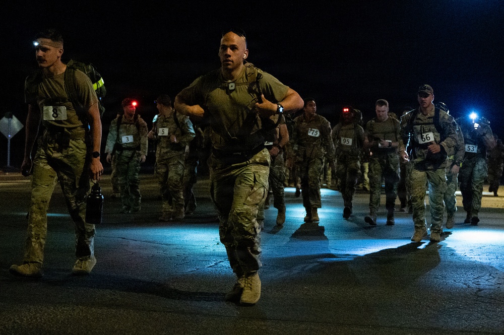 Davis-Monthan Air Force Base Airmen participate in base’s first Norwegian Foot March