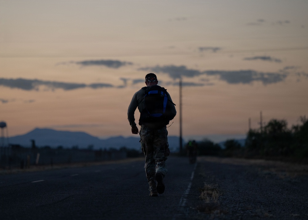 Davis-Monthan Air Force Base Airmen participate in base’s first Norwegian Foot March