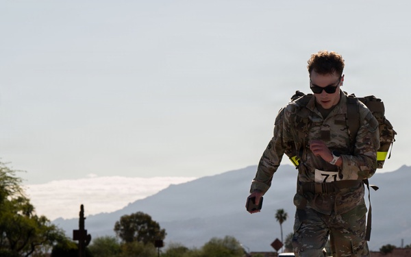 Davis-Monthan Air Force Base Airmen participate in base’s first Norwegian Foot March