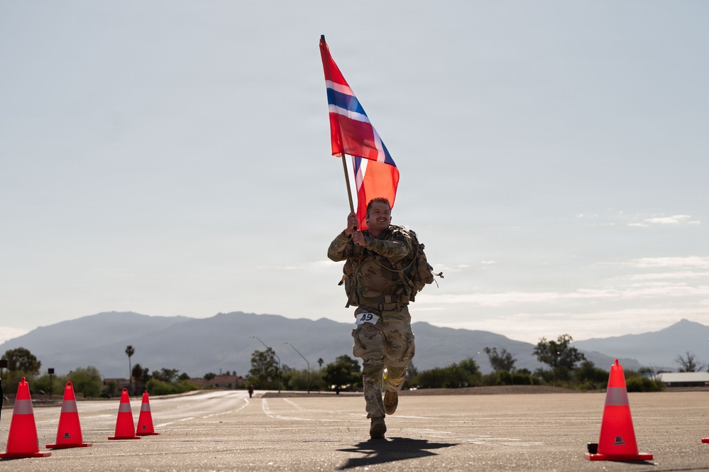 Davis-Monthan Air Force Base Airmen participate in base’s first Norwegian Foot March