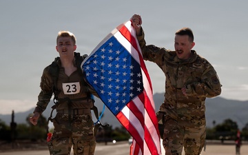Davis-Monthan Air Force Base Airmen participate in base’s first Norwegian Foot March