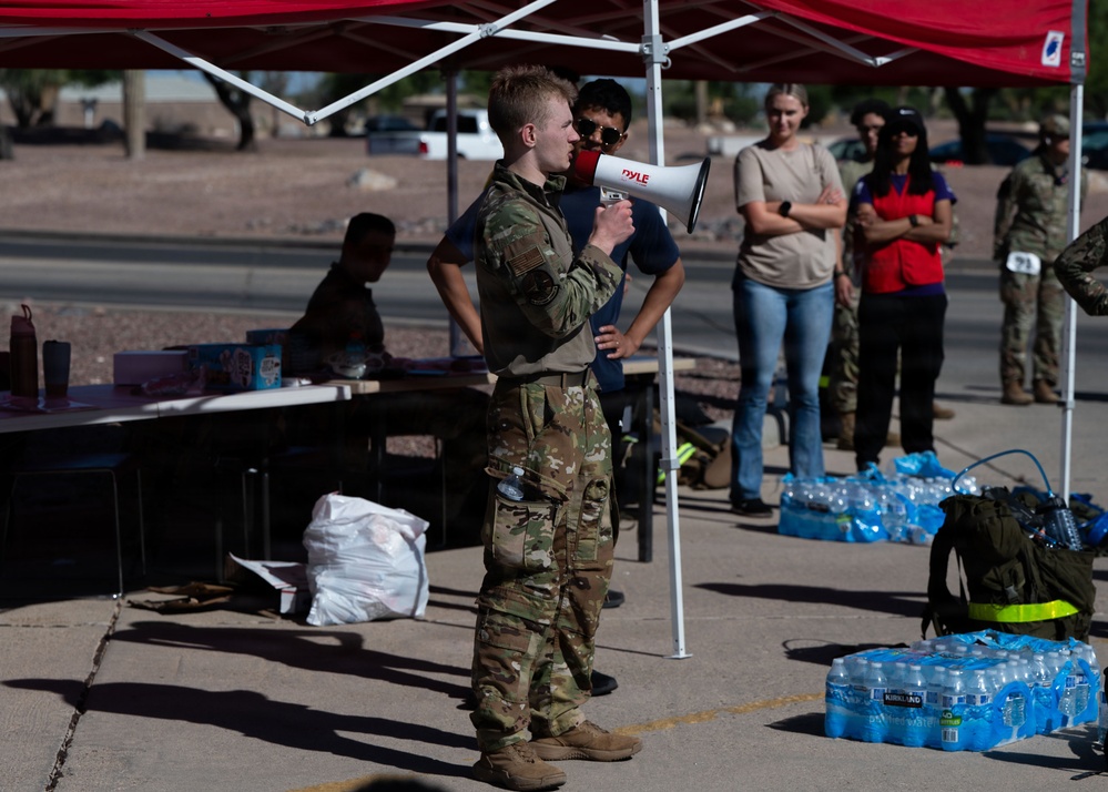 Davis-Monthan Air Force Base Airmen participate in base’s first Norwegian Foot March