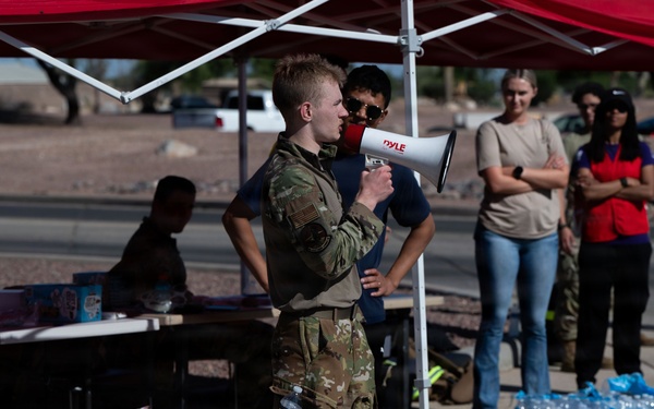 Davis-Monthan Air Force Base Airmen participate in base’s first Norwegian Foot March