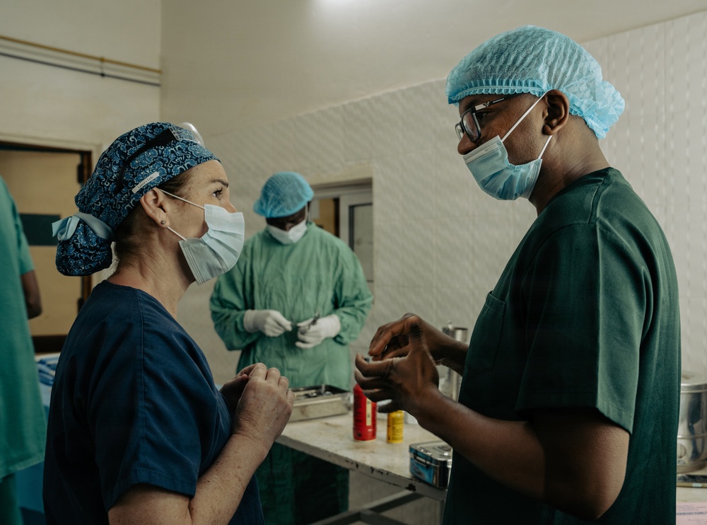 US, Senegal conduct thyroid surgeries during African Lion 2026