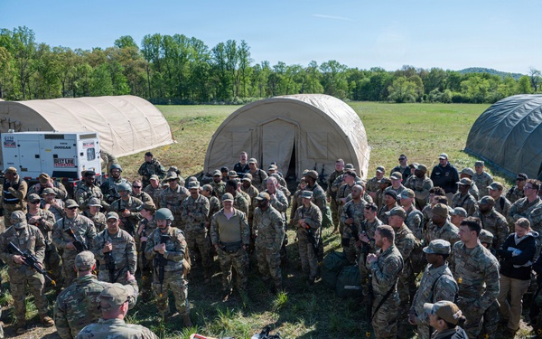 Airmen, leadership wrap up 316th Wing Bivouac exercise at Fort Indiantown Gap