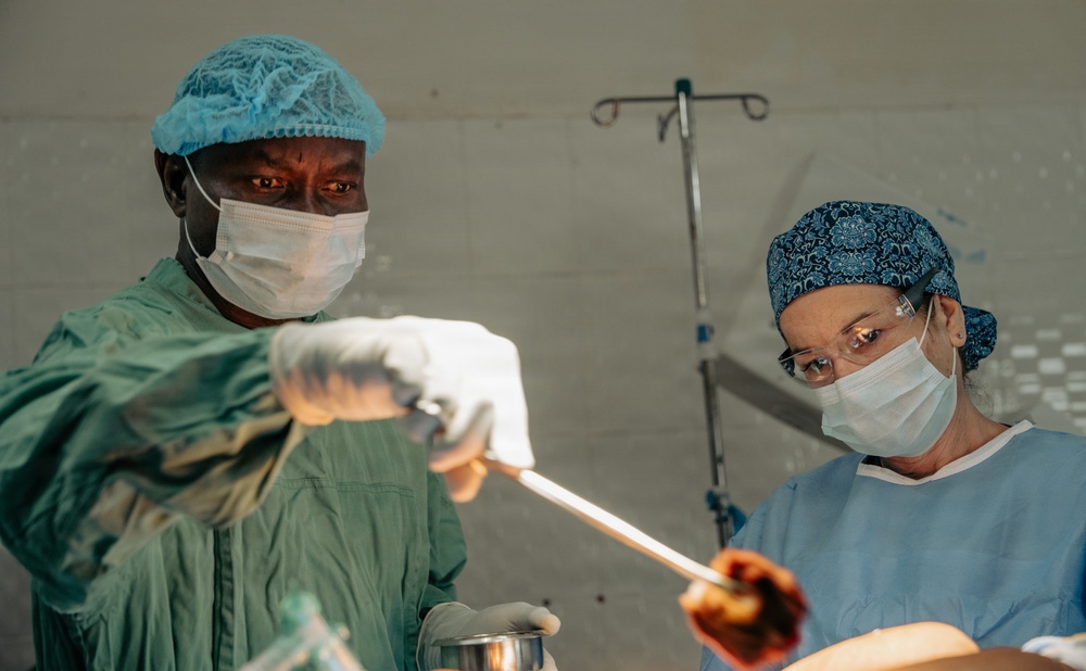 US, Senegal conduct thyroid surgeries during African Lion 2026